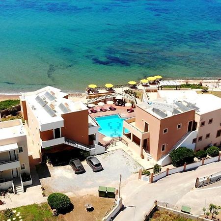 Alkionis Beach Hotel Apartments Sfáka Extérieur photo