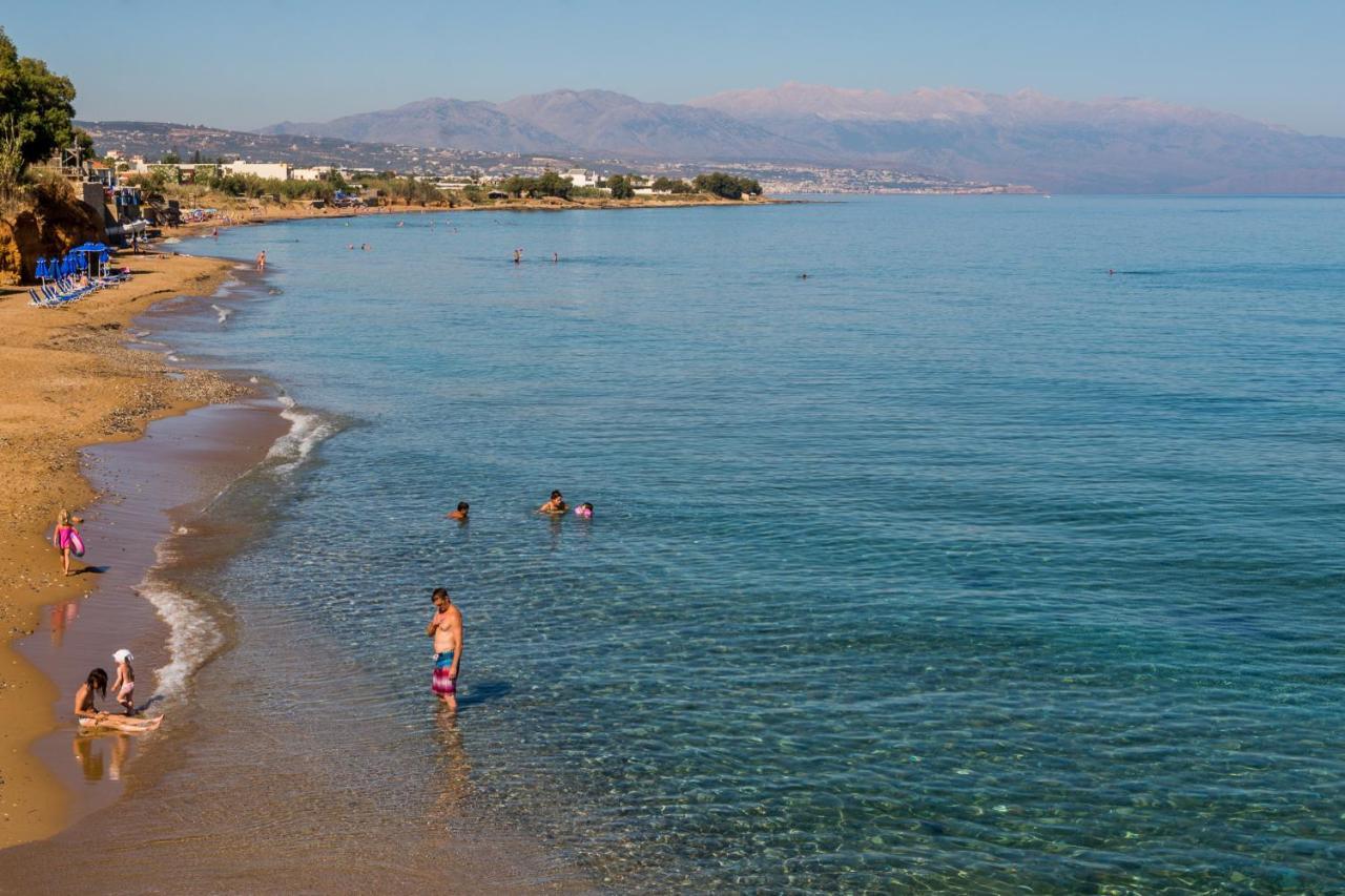 Alkionis Beach Hotel Apartments Sfáka Extérieur photo