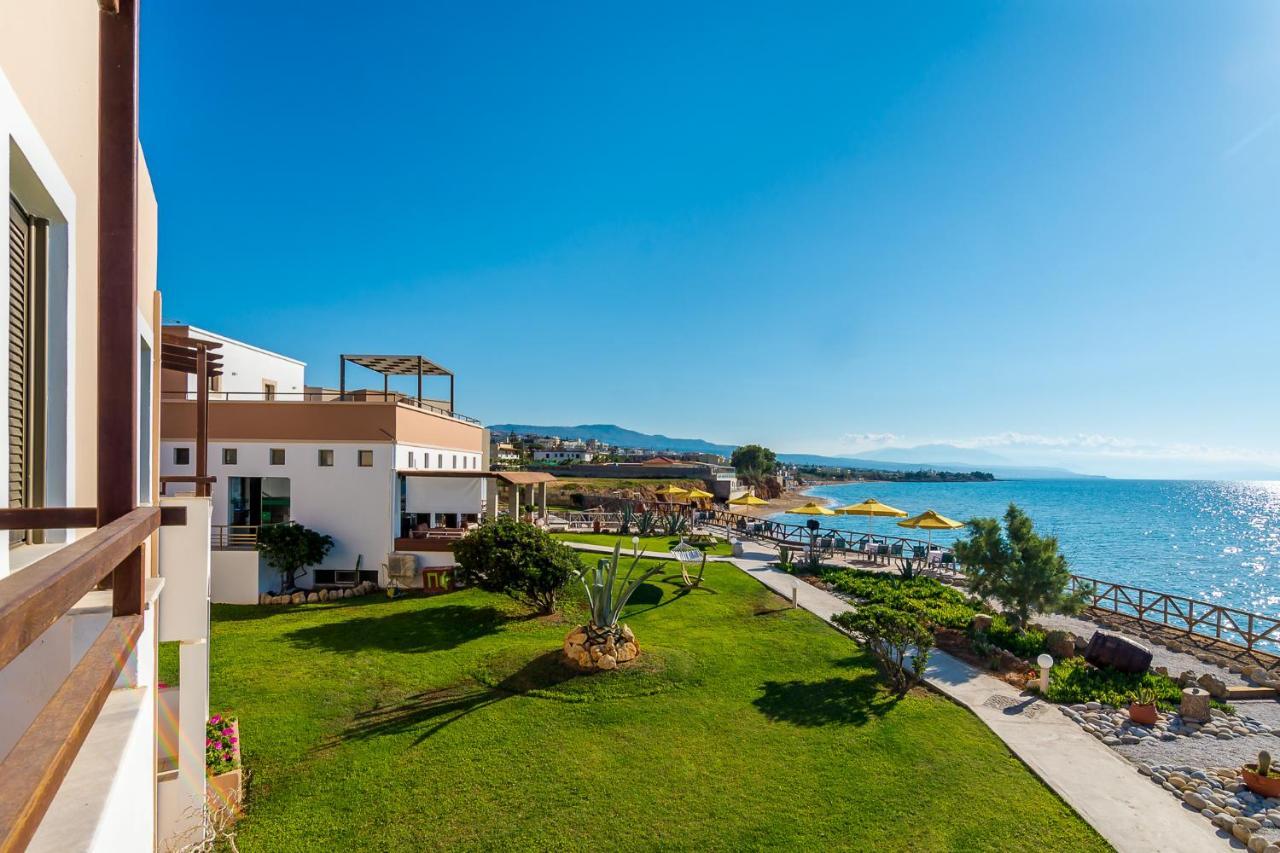 Alkionis Beach Hotel Apartments Sfáka Extérieur photo