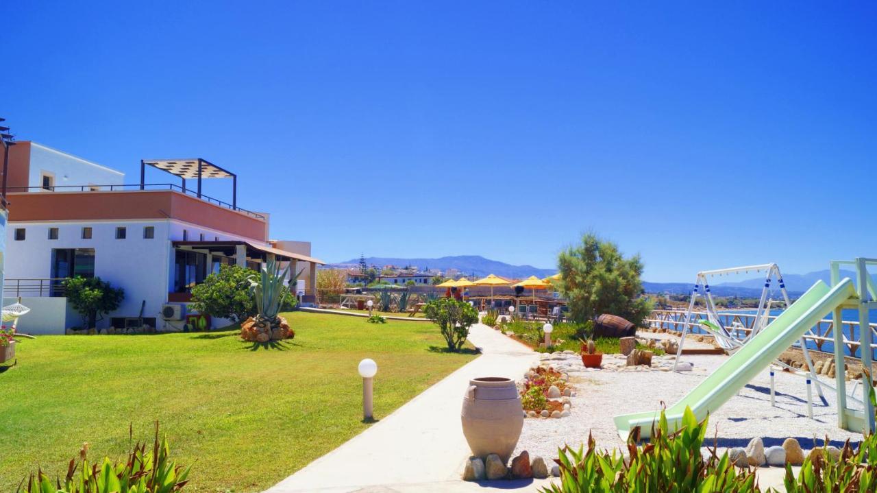 Alkionis Beach Hotel Apartments Sfáka Extérieur photo