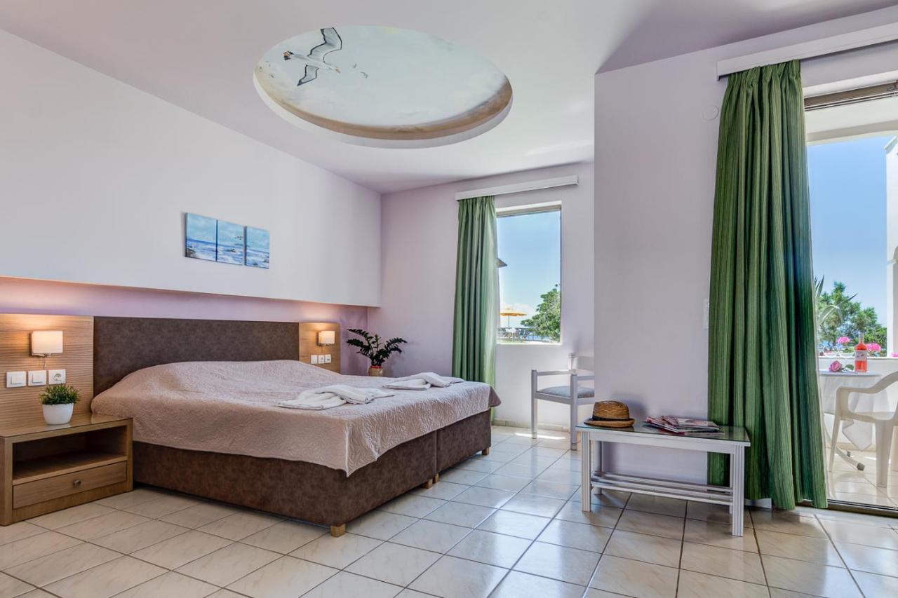 Alkionis Beach Hotel Apartments Sfáka Extérieur photo